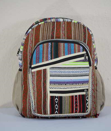 Himalayan Back Packs - Patchwork Gheri Cotton