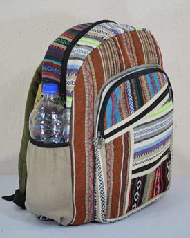 Himalayan Back Packs - Patchwork Gheri Cotton